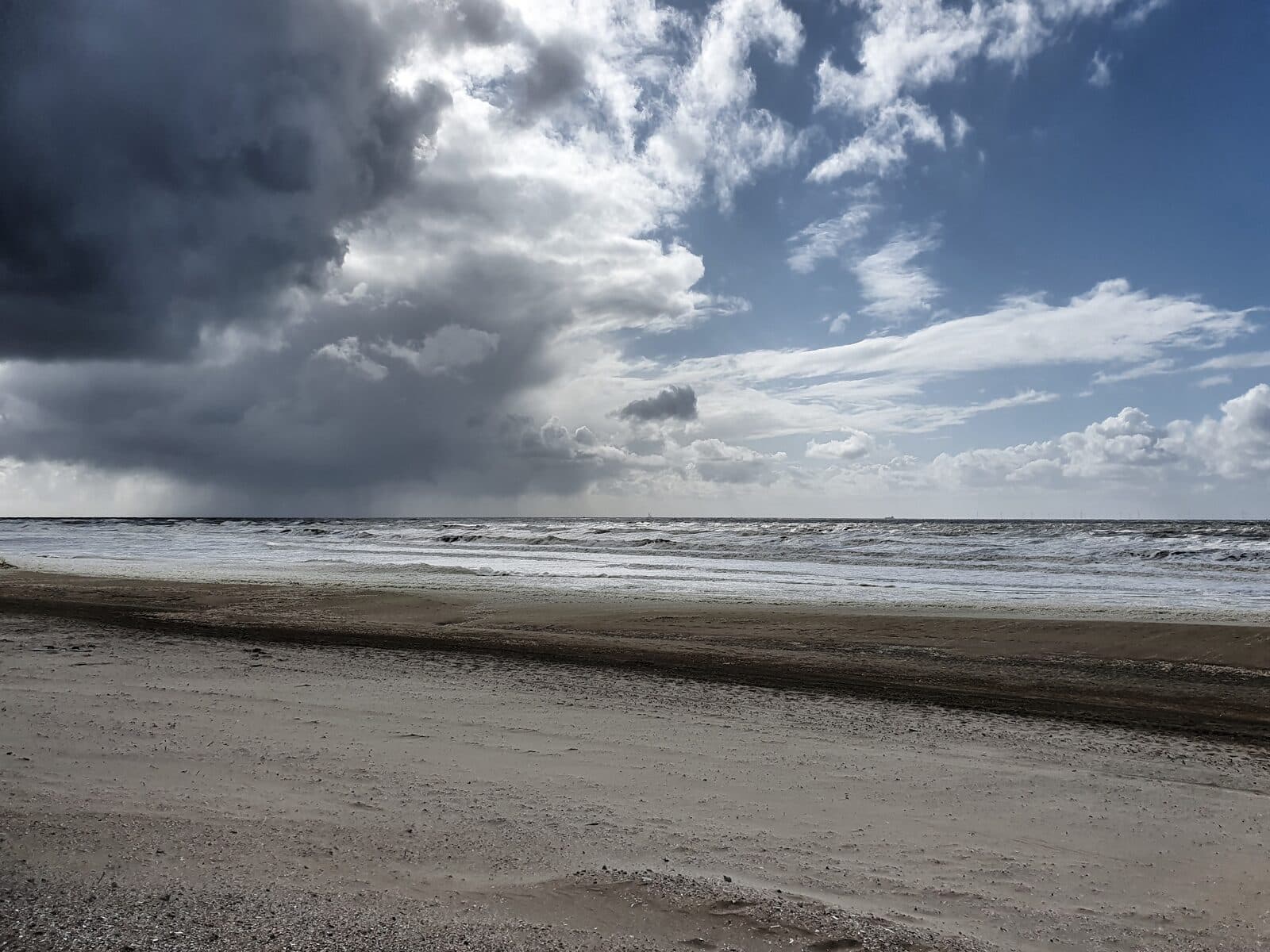 Scheveningen beach in the Netherlands