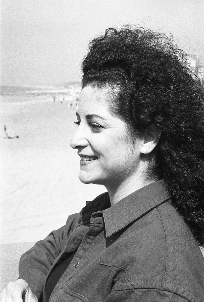 Film portrait — Wendy in black and white