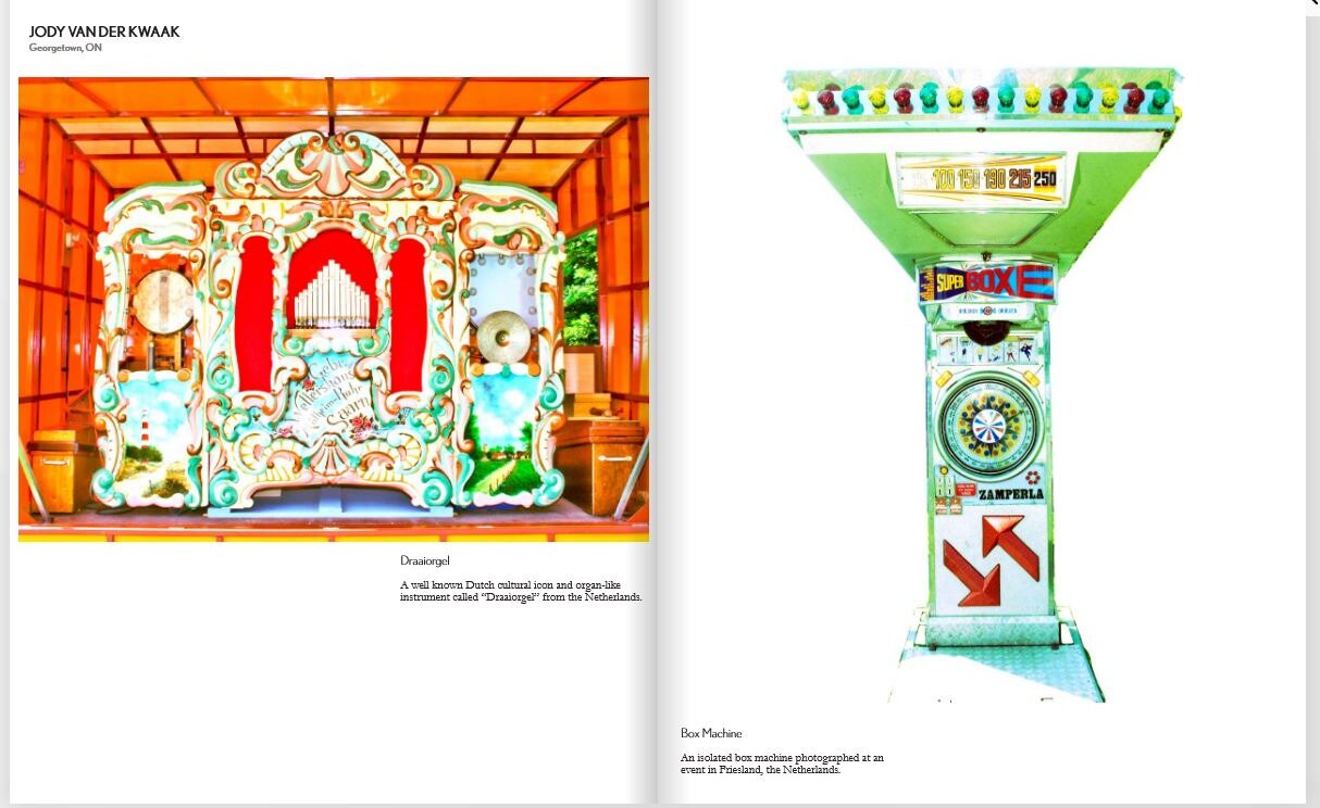 Draaiorgel and Box Machine, my photographs in the PhotoEd Colour Issue