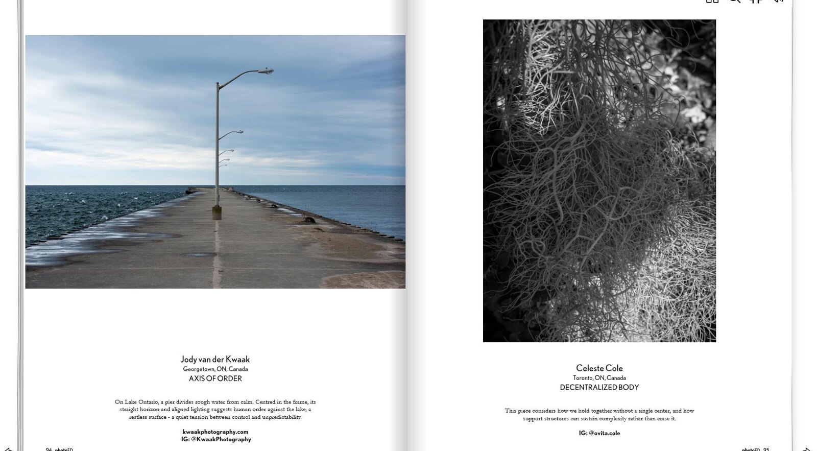 Axis of Order, my photograph published in PhotoEd Issue #76