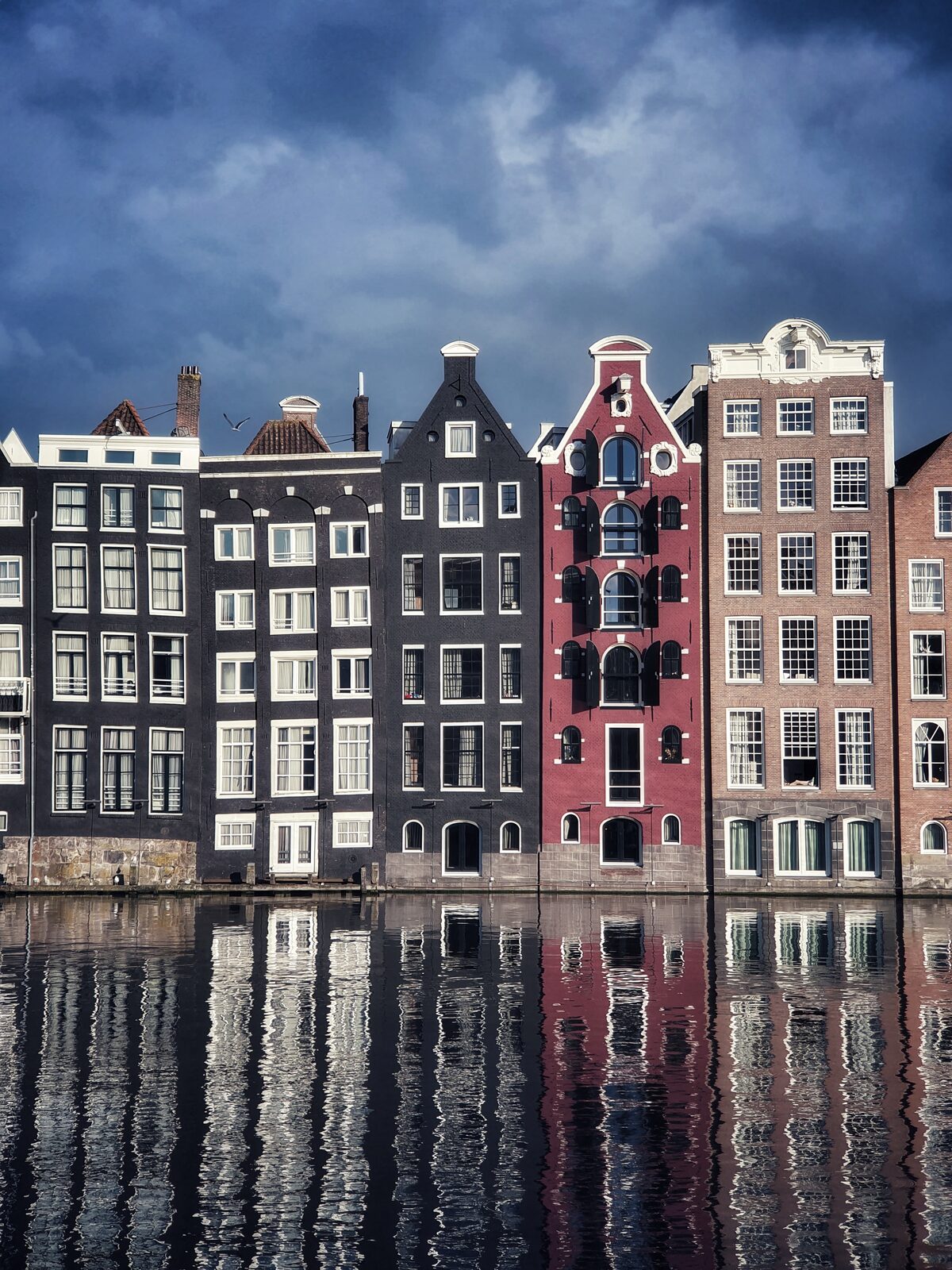 Familiar streets in Amsterdam